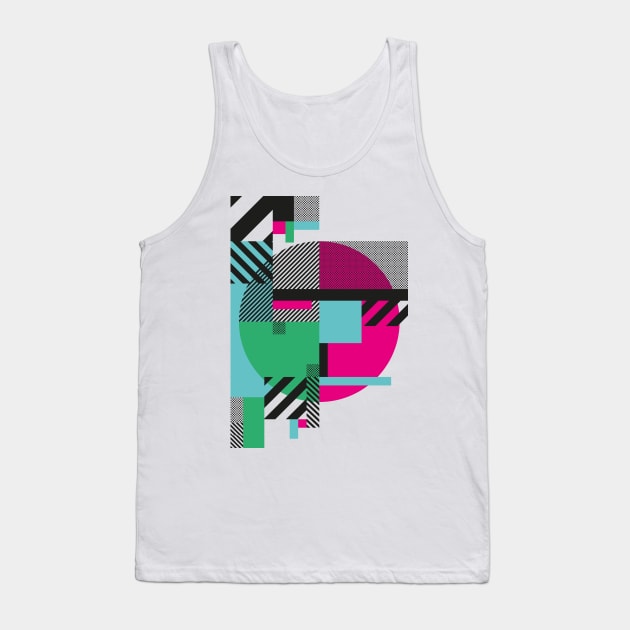 Abstract#108 Tank Top by process22